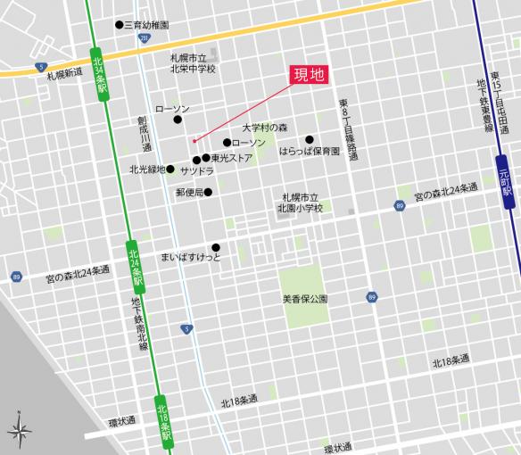 現地案内図