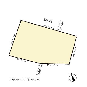 約404.3坪の土地、建築条件はありません。 約404.3坪の土地、建築条件はありません。