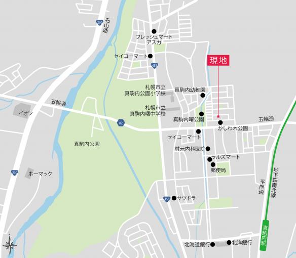 現地案内図