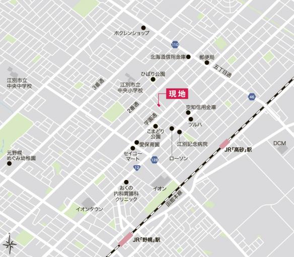 現地案内図