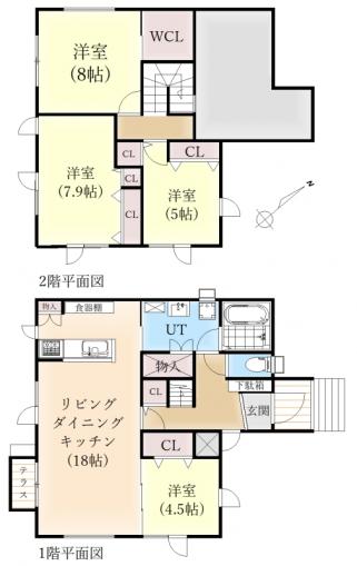 ※手書き作成のため、現況優先 ※手書き作成のため、現況優先