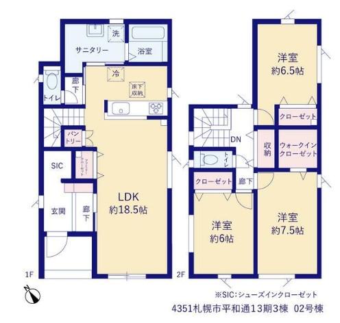 2号棟図面 2号棟図面