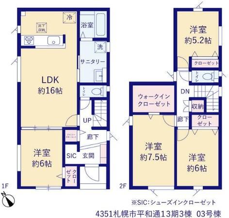 3号棟図面 3号棟図面