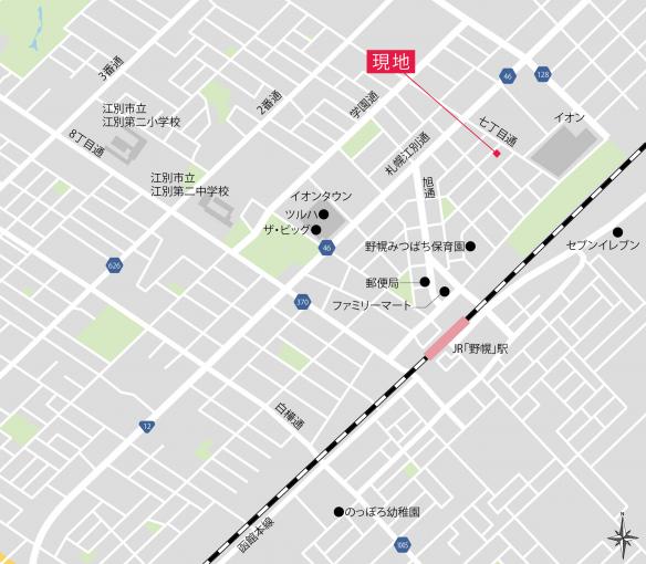 現地案内図