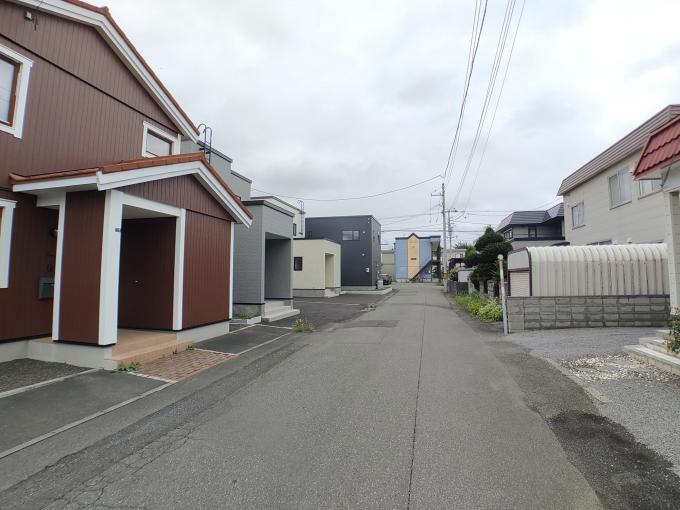 南東側から現地方向 南東側から現地方向