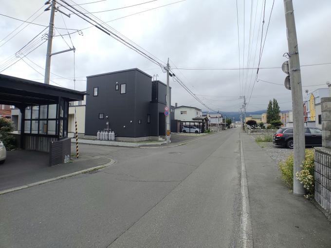 北東側から現地方向 北東側から現地方向