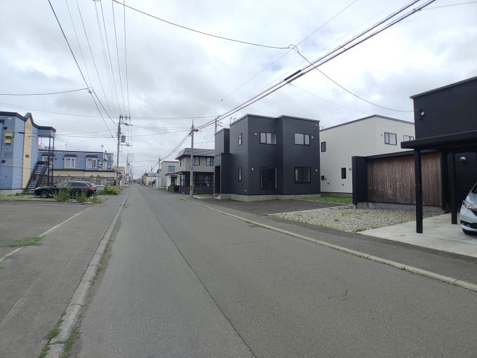 南西側から現地方向 南西側から現地方向