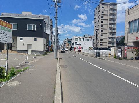 前面道路②