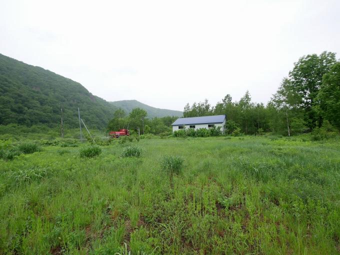 奥の建物は別所有です。その手前までが本地です。 奥の建物は別所有です。その手前までが本地です。