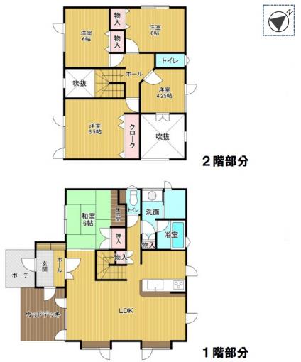 【間取図】5LDK