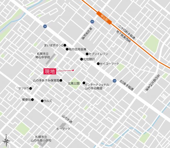 現地案内図