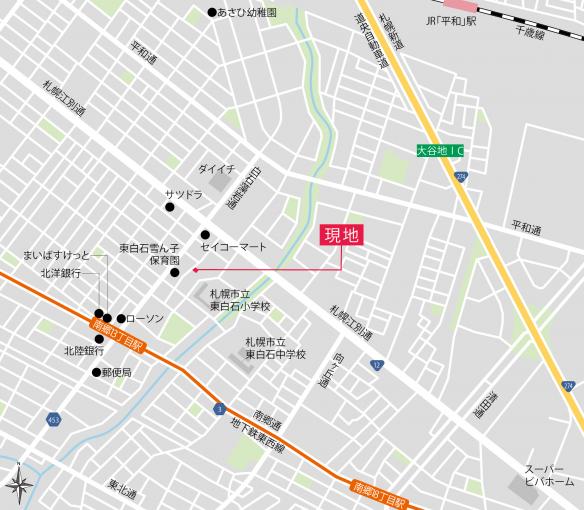現地案内図