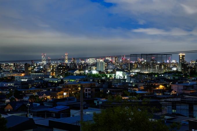 リビングダイニングからの夜景 リビングダイニングからの夜景