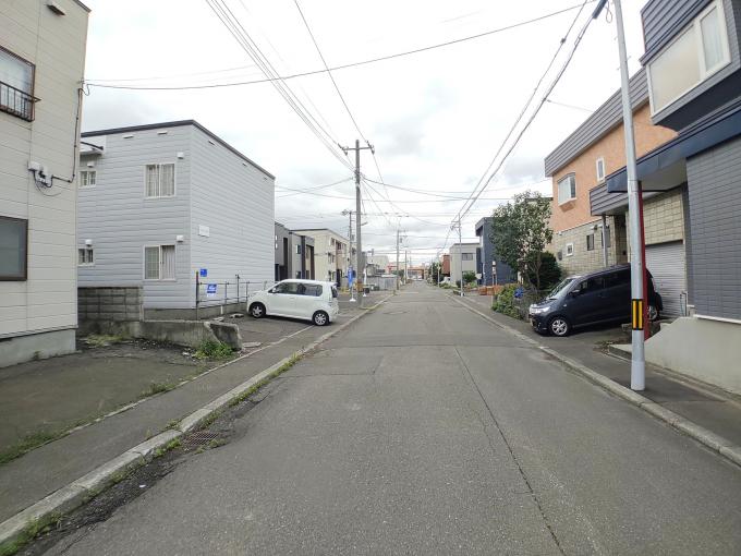 北西側から現地方向 北西側から現地方向