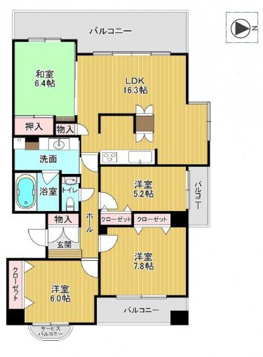 【間取図】 【間取図】