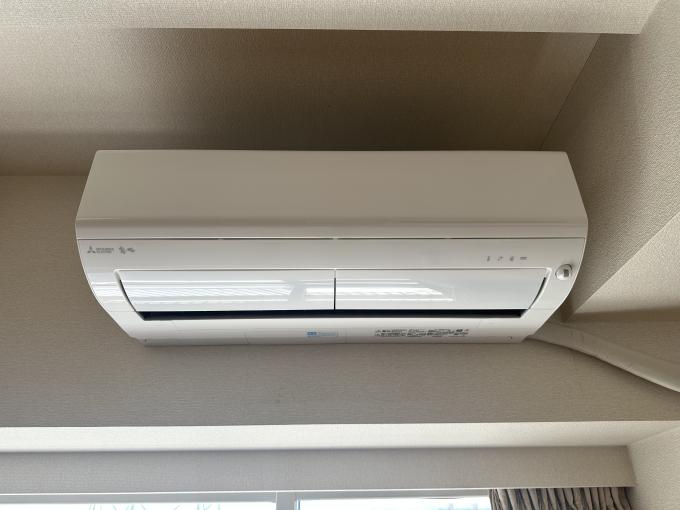 【エアコン】夏場も室内を快適な温度に保ちます。