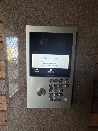 【エントランス】安心のオートロックシステムを完備