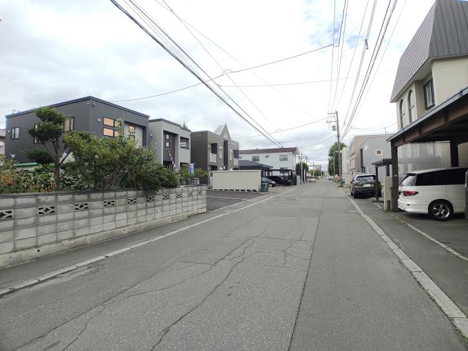 北西側から現地方向 北西側から現地方向