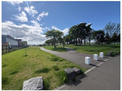 徒歩5分の東苗穂北公園 徒歩5分の東苗穂北公園