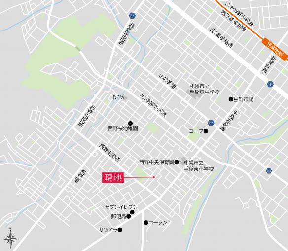 現地案内図