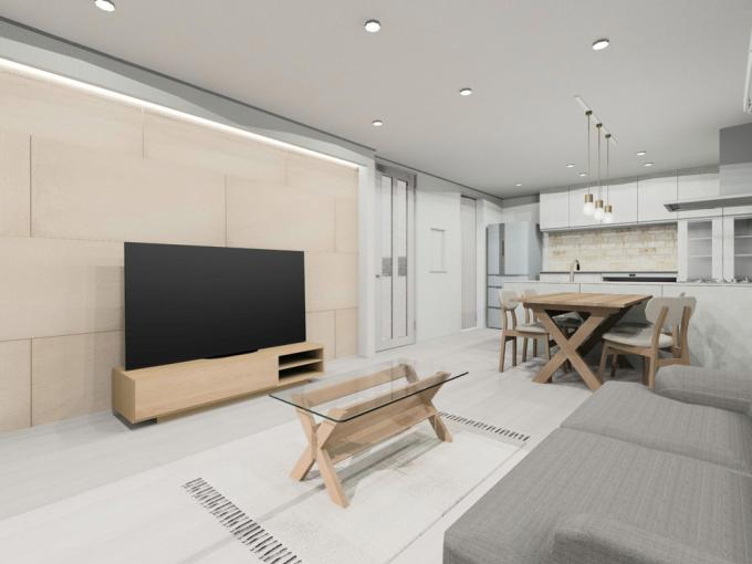 内観パース ※本画像はCGによるパースイメージです。 内観パース ※本画像はCGによるパースイメージです。