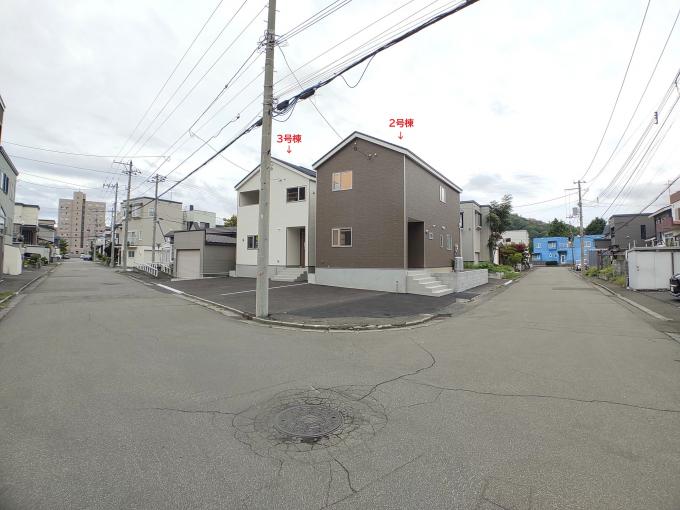 北東側から現地方向 北東側から現地方向