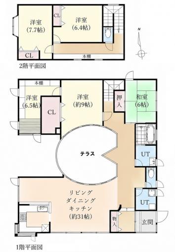 ※手書き作成のため、現況優先 ※手書き作成のため、現況優先