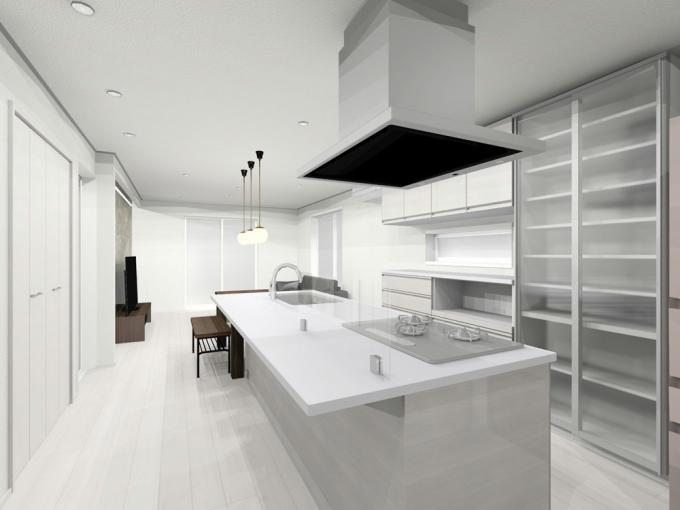 内観パース※本画像はCGによるパースイメージです。 内観パース※本画像はCGによるパースイメージです。
