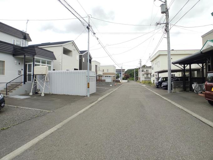 南側から現地方向 南側から現地方向