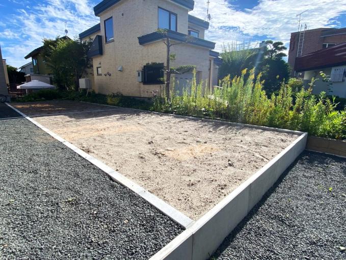 庭は南東向きで陽当たり良好☆ 庭は南東向きで陽当たり良好☆