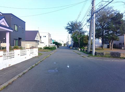 前面道路