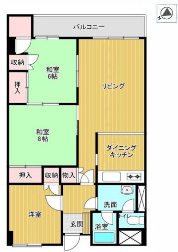 【間取図】 【間取図】