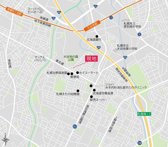 現地案内図
