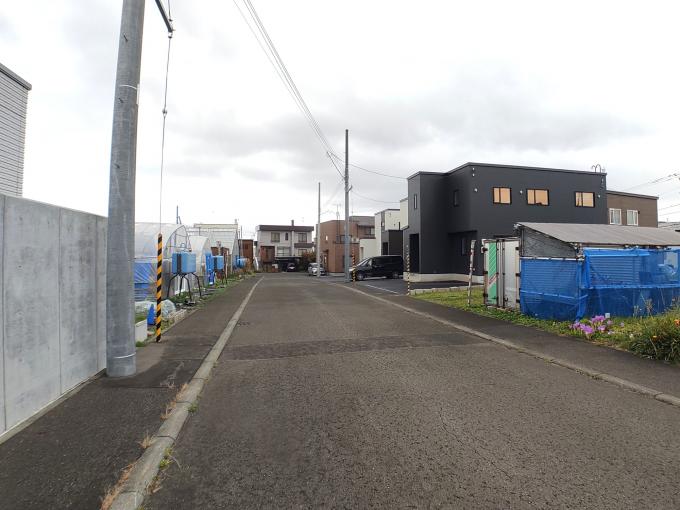 南西側から現地方向 南西側から現地方向