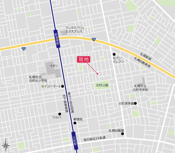 現地案内図