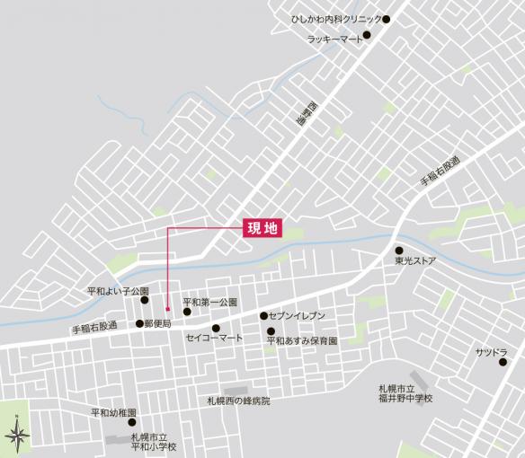 現地案内図