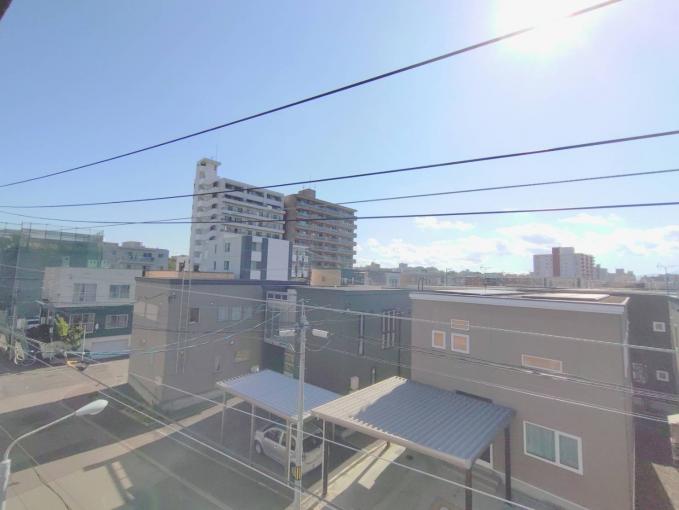 最上階3階部分からの開放感あふれる眺望。