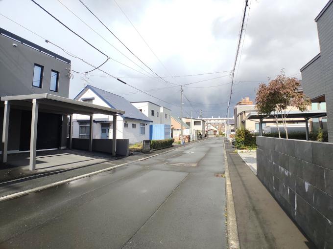 南側から現地方向 南側から現地方向