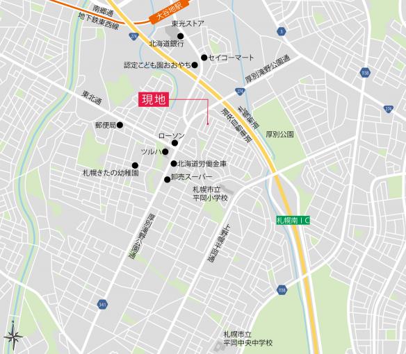 現地案内図