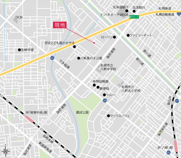 現地案内図