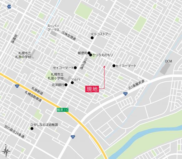 現地案内図