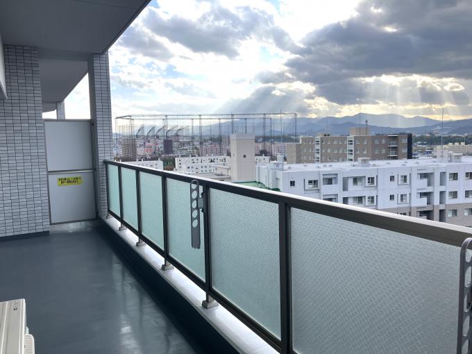 西側バルコニーから南西側の眺望 西側バルコニーから南西側の眺望