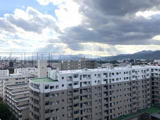 西側バルコニーから南西側の眺望 西側バルコニーから南西側の眺望