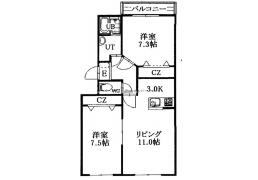 北海道札幌市豊平区福住二条８丁目 の賃貸アパート物件詳細はこちら