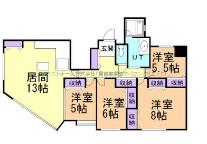 北海道札幌市東区北二十六条東１６丁目 札幌市営地下鉄東豊線[元町]の賃貸マンション物件詳細はこちら